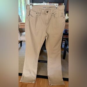 Old Navy Men's Beige boot cut jeans